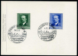 Deutsches Reich, 1940, 760 I + 761 I, Gestempelt - Other & Unclassified