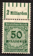 Deutsches Reich, 1923, 321 A W B OR, Postfrisch - Altri & Non Classificati