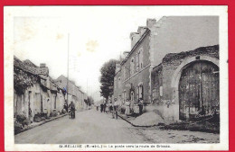 49 - SAINT-MELAINE +++ La Poste Vers La Route De Brissac +++ Belle Animation +++ - Autres & Non Classés