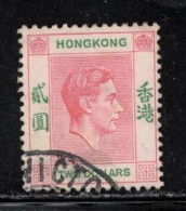 HONG KONG Scott # 164 Used - KGVI - CV $27.50 - Usados