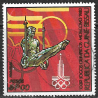 GUINE BISSAU – 1980 Olympic Games Moscow 5P00 Used Stamp - Guinea-Bissau