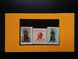 JUGOSLAVIA 1952 - Nn. 607/09 Nuovi ** (macchie Di Ruggine) + Spese Postali - Unused Stamps
