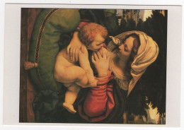 AK 216972 ART / PAINTING ... - Andrea Solario - Madonna Mit Grünem Kissen - Schilderijen