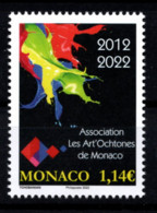 MONACO 2022 -  10 ANS DES ART'OCHTONES / Y.T. N° 3313   - NEUF ** - Neufs