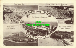 R612798 Greetings From Cliftonville. A. H. And S. Paragon Series. 1948. Multi Vi - Welt