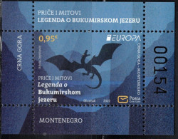 Montenegro 2022 Europa CEPT (**) MIchel Block 30 Yvert&Tellier 2024  BF # 29 - 4,- Euro - 2022