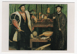 AK 216998 ART / PAINTING ... - Hans Holbein - Die Gesandten - Malerei & Gemälde