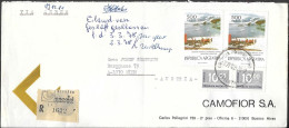 Argentina Registered Cover Mailed To Austria 1978. 1020P Rate Antarctica Stamps - Covers & Documents