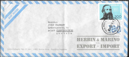 Argentina Cover Mailed To Austria 1979. 200P Rate Adolfo Alsina Stamp - Brieven En Documenten