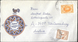 Argentina Illustrated Cover Mailed To Austria 1970s. 2.20P Rate - Cartas & Documentos