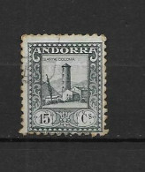 LOTE 2164 ///  (C035) ANDORRA 1929  YVERT Nº: 19      ¡¡¡ OFERTA - LIQUIDATION - JE LIQUIDE !!! - Used Stamps