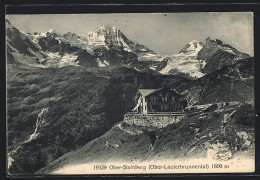 AK Ober-Steinberg (Ober-Lauterbrunnental), Blick Zum Berggasthaus  - Lauterbrunnen