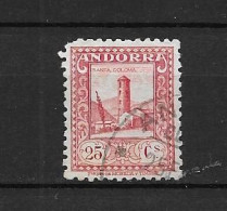 LOTE 2164 ///  (C035) ANDORRA 1929  YVERT Nº: 20      ¡¡¡ OFERTA - LIQUIDATION - JE LIQUIDE !!! - Used Stamps