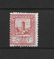 LOTE 2164 ///  (C035) ANDORRA 1929  YVERT Nº: 20      ¡¡¡ OFERTA - LIQUIDATION - JE LIQUIDE !!! - Oblitérés