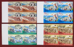 Blocks 4 Viet Nam Vietnam MNH Imperf Stamps 2024: 70th Ann. Of Dien Bien Phu Victory / Bike / Bicycle / Veteran (Ms1189) - Vietnam