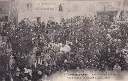 La Bazoche Gouet (28 Eure Et Loir) Cavalcade Du 6 Mars 1910 Vue D'ensemble Au Moment De La Dislocation édit. Leroy N° 16 - Autres & Non Classés