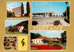 73943224 Piestany_Pistian_Poestyen_SK Teilansichten Kolonnadenbruecke Park Seero - Slovaquie