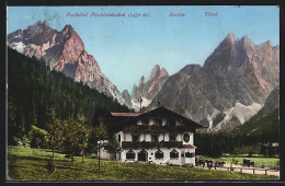 Cartolina Sexten, Blick Auf Das Posthotel Fischleinboden  - Sonstige & Ohne Zuordnung