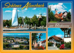 73943196 Allensbach_Bodensee Hafen Anlegestelle St. Nikolaus-Kirche Kliniken Rat - Altri & Non Classificati