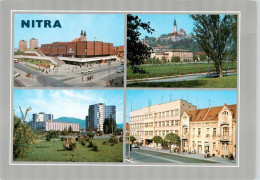 73943149 Nitra_Slovakia Teilansichten Stadtzentrum Hochhaeuser - Slowakei