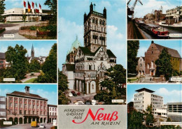 73943094 Neuss Stadthalle Drususplatz Rathaus Kirche Hafen Zeughaus Gymnasium - Neuss