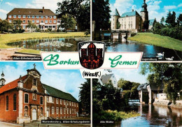 73943065 Gemen_Borken_Westfalen Alten-Erholungsheim Marienkirche Jugendburg Alte - Borken