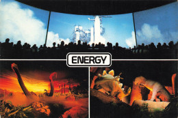 CPSM WALT DISNEY WORLD EPCOT CENTER 1982 ENERGY BRIDGE TO THE FUTURE    L2894 - Disneyworld