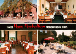 73943063 Schermbeck_Niederrhein Hotel Haus Hecheltjen Restaurant Terrasse - Other & Unclassified