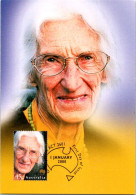 5-5-2024 (4 Z 11) Australia (single) Maxicard - Older Lady Wering Glasses - Maximum Cards