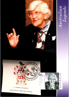 5-5-2024 (4 Z 11) Australia (single) Maxicard - Nancy Millis (wearing Glasses) - Maximum Cards