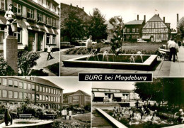 73901935 Burg Magdeburg Rat Der Stadt Trommler-Standbild Rolandplatz Krankenhaus - Other & Unclassified