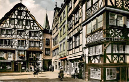 73829617 Bernkastel-Kues Berncastel Marktplatz Fachwerkhaeuser  - Bernkastel-Kues