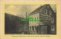 R612340 Bergisches Kaffeehaus. Direkt An Der Kaiser Wilhelm. Brucke. Gebr. Hessm - Monde