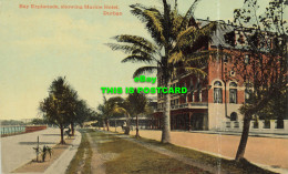 R612963 Bay Esplanade Showing Marine Hotel. Durban. A. R - Welt