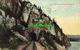 R612350 Lake Superior. Jack Fish Tunnel. Valentine. 1908 - Monde