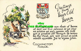 R612373 Greetings From Dear Old Devon. Cockington Forge. Charles Worcester. Chic - Monde