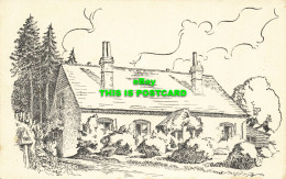 R612374 Drawing. Old House. Postcard - Monde