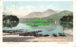 R612997 Boat Landings. Derwentwater. 1903 - Monde