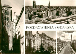 73829520 Gdansk Danzig PL Ulica Kaletnicza W Glebi Kosciol NPmarii Widok Ogolny  - Polen