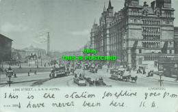R613538 Lime Street. L. And N. W. Hotel. Liverpool. B. And D. 1292. 1901 - Wereld