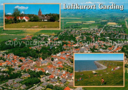 73755554 Garding Luftkurort Fliegeraufnahme Motiv Mit Kirche Promenade Kueste Ga - Other & Unclassified