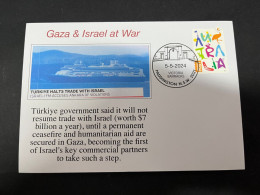 5-5-2024 (4 Z 7) GAZA War - Gaza Türkiye Halt Trade With Israel - Militares