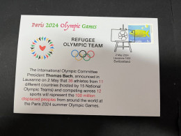 5-5-2024 (4 Z 12 A) Paris Olympic Games 2024 - Refugee Olympic Team (36 Athletes) - Estate 2024 : Parigi