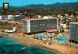 73367072 Ibiza Islas Baleares Playa Del Rossa Hoteles Goleta Fliegeraufnahme Ibi - Otros & Sin Clasificación