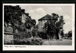 AK Stolp I. Pom., Schlossgarten  - Pommern