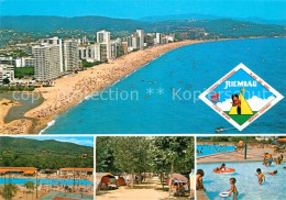 73367013 Playa De Aro Cataluna Fliegeraufnahme Camping Caravaning Riembau Playa  - Andere & Zonder Classificatie