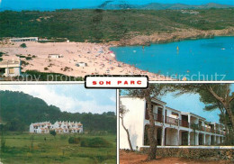 73366989 Menorca Fliegeraufnahme Son Park Hotel Strand Menorca - Autres & Non Classés