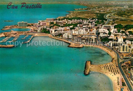 73366978 Can Pastilla Palma De Mallorca Fliegeraufnahme Mit Strand Und Hafen Can - Andere & Zonder Classificatie