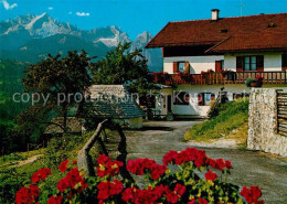 73365951 Garmisch-Partenkirchen Berggasthof Pfeifferalm Mit Zugspitzgruppe Garmi - Garmisch-Partenkirchen