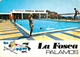 73365204 Palamos San Esceban De La Fosca Piscina Fosca Beach Palamos - Autres & Non Classés